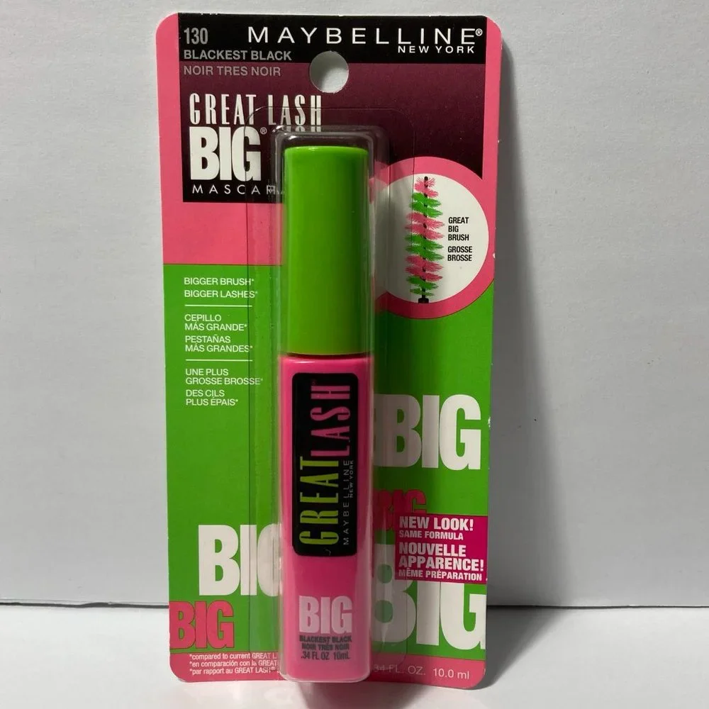 Maybelline Big Mascara 130 Blackest Black
